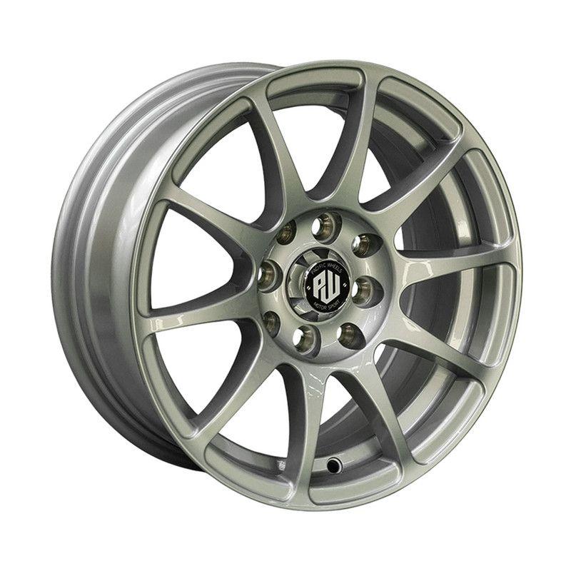 SET 4 LLANTA  14x6 4X100/4X114 Et25 OZ-FF1 S Replica-0