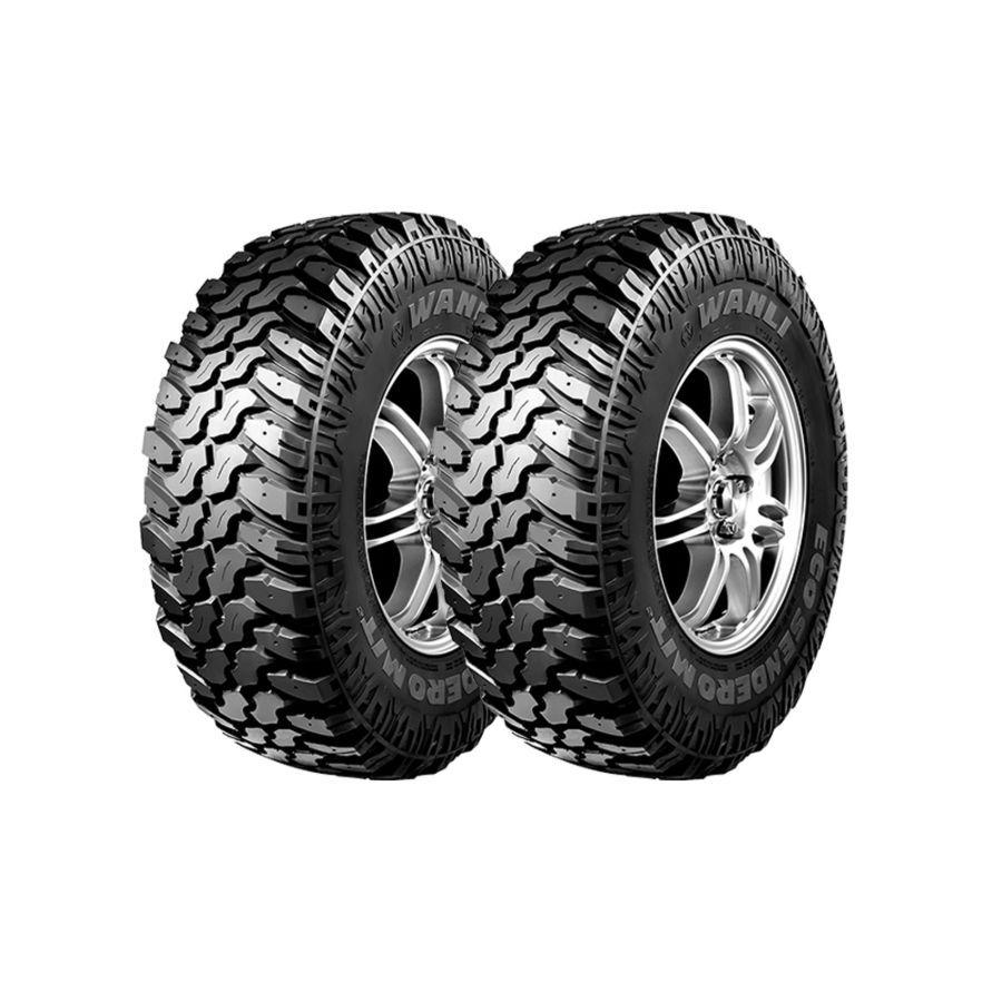 SET 2 NEUMATICO 33X12.50R15 WANLI M105 MT 108Q 10PR-0
