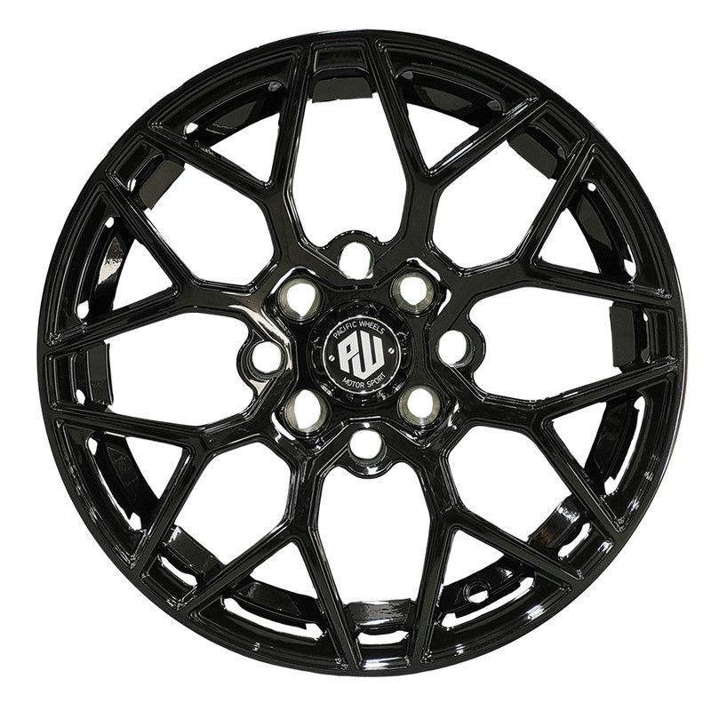 SET 4 LLANTA  14x6 4X100/4X114 Et25 GARA B Pacific Wheels-1