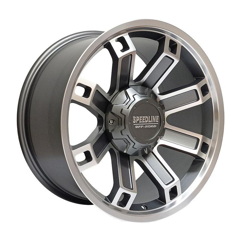 SET 4 LLANTA 17X9 6X114/6X130 ET20 MGM VA816-0