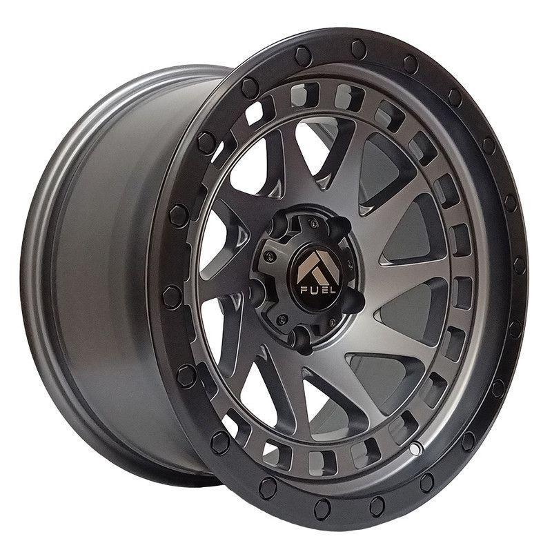 SET 4 LLANTA 16X8 6X139 Generico ET0 MG-LMB TRITON Fuel Replica-0