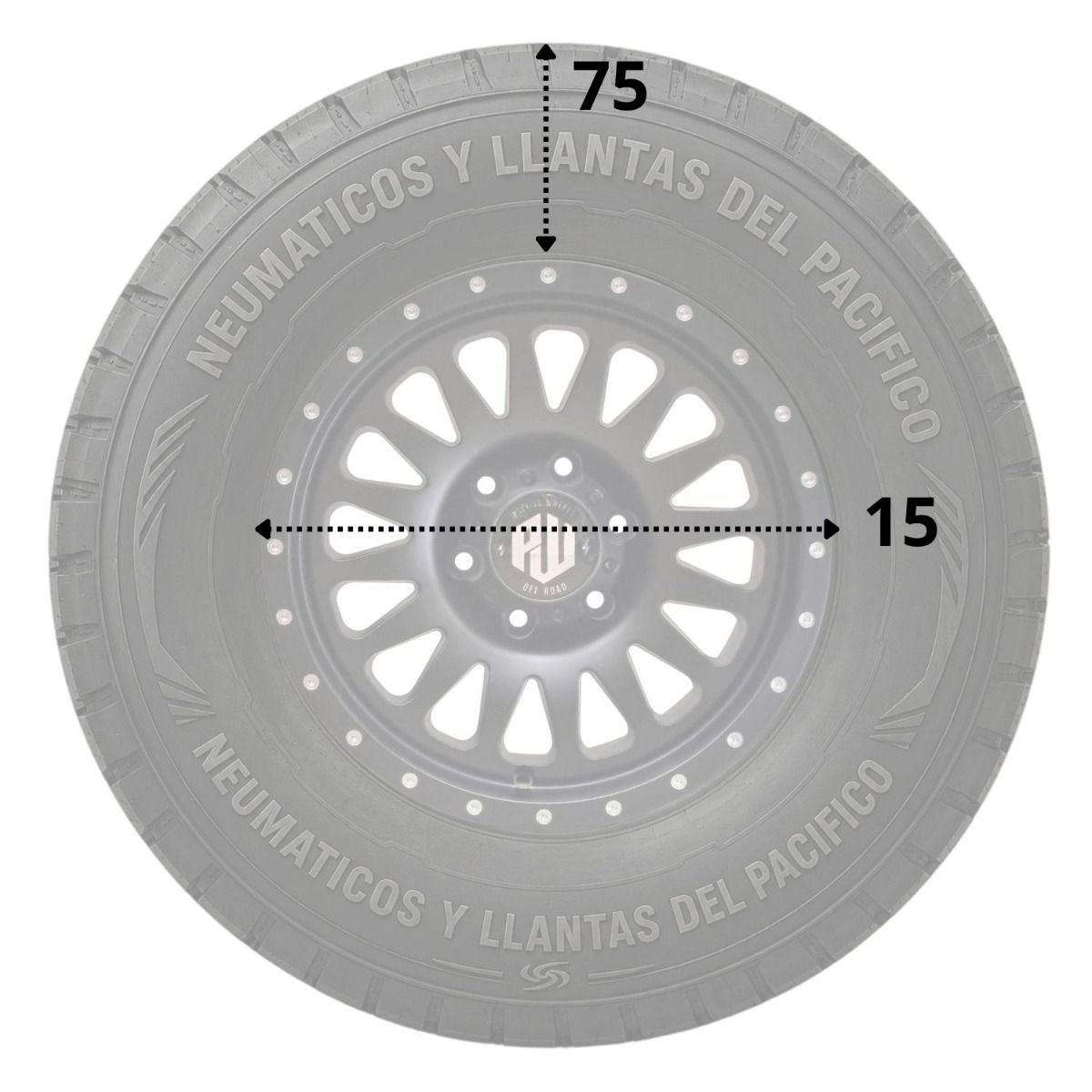 NEUMATICO - 215/75R15 MIRAGE MR-AT172 AT 100S CN-2