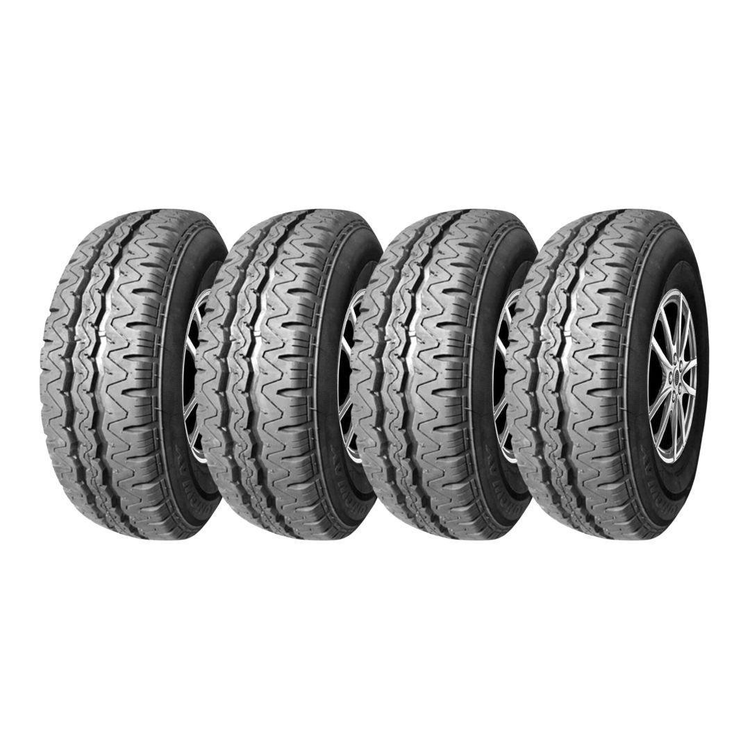 Set 4 Neumaticos 550R12 92/90P ZT801 Longway 10PR Ltr BLK CHN-0