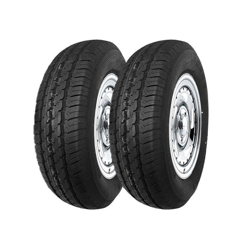 SET 2 NEUMATICO 225/65R16 112/110T G326 Kingboss 8PR Ltr BLK CHN-0