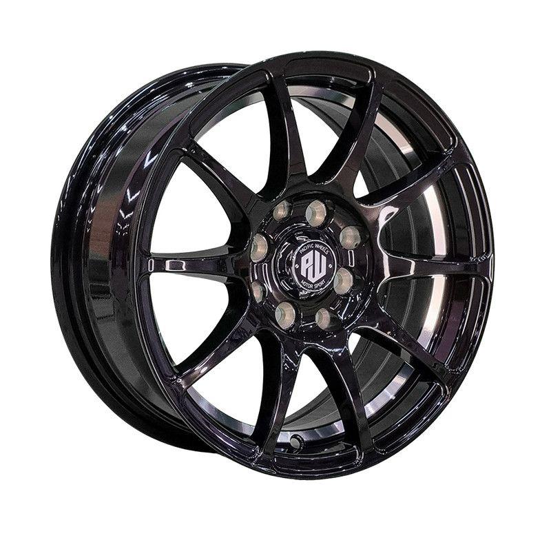 SET 4 LLANTA  14x6 4X100/4X114 Et25 OZ-FF1 B-UC-M Replica-0