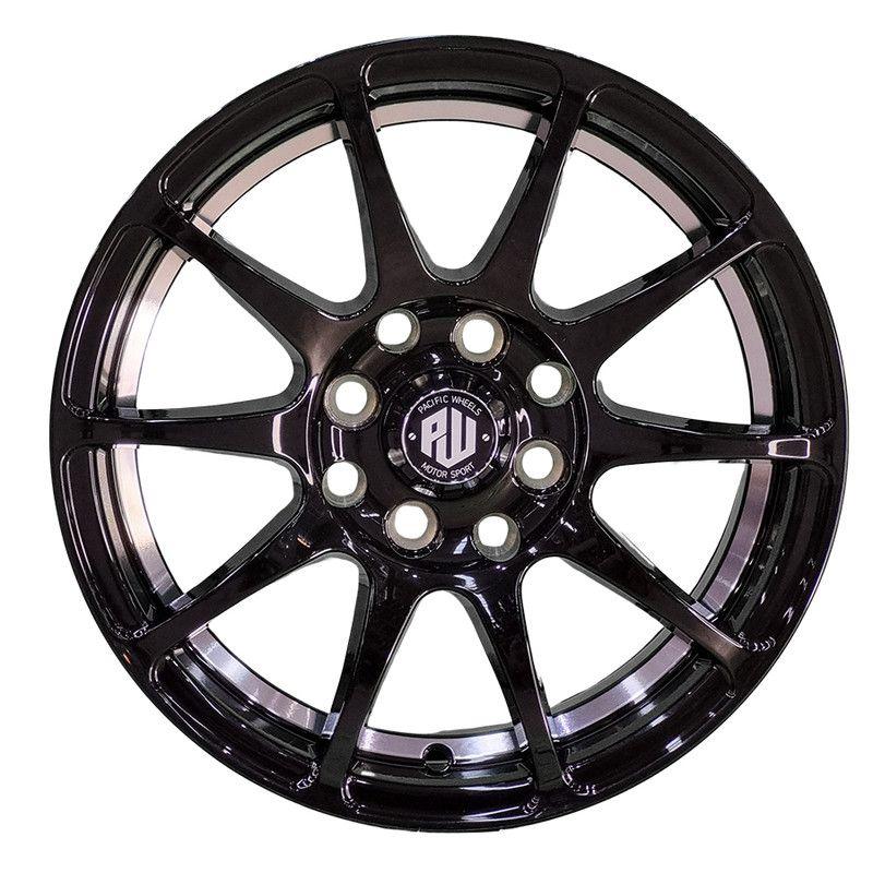 SET 4 LLANTA  14x6 4X100/4X114 Et25 OZ-FF1 B-UC-M Replica-1