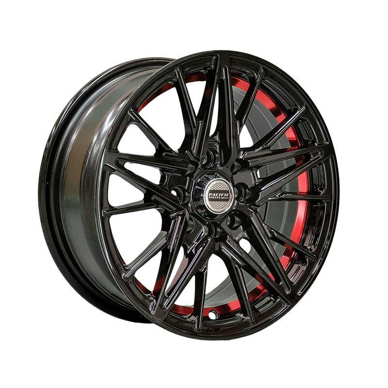 SET 4 LLANTA 14x6 4X100/4X108 Et20 BAREIN B-UC-RED Speedline-0