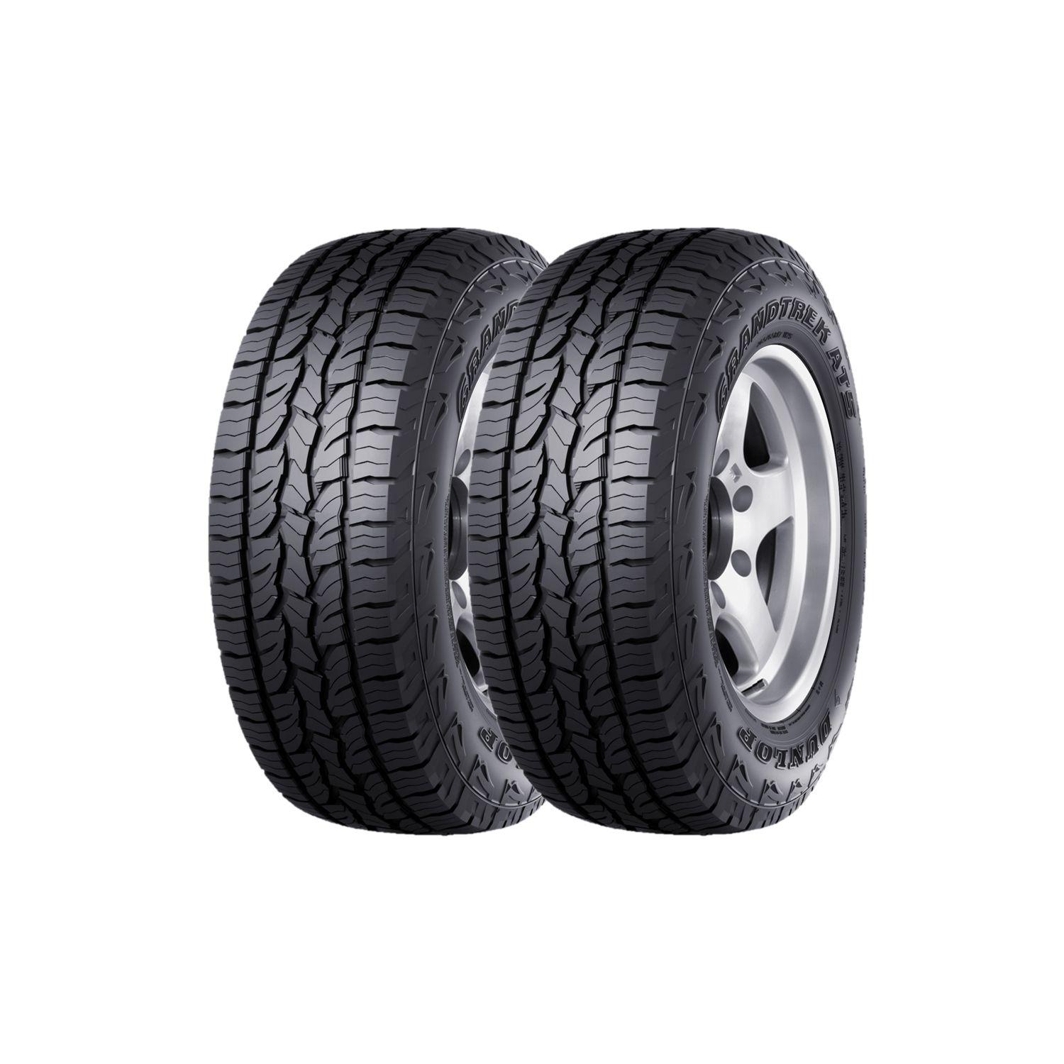 SET 2 NEUMATICO 265/65R17 DUNLOP AT5 AT 112S-0