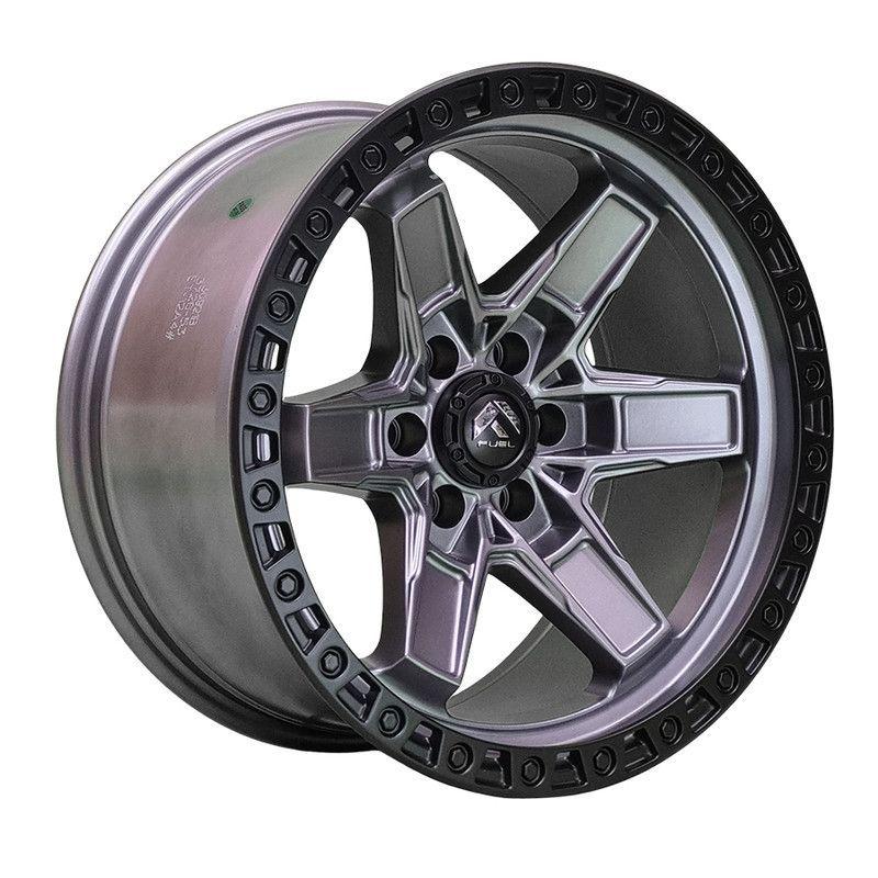 SET 4 LLANTA 18x9 6X139 Et-12 KICKER6 MG-LMB Replica-0