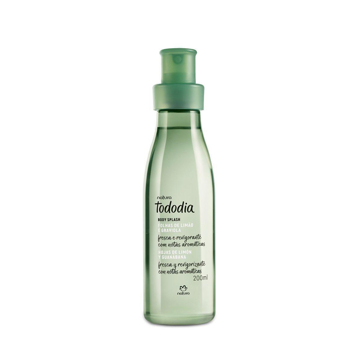 Natura Tododia Body Splash EDT para mujer Hojas De Limón Y Guanabana 200ml-0