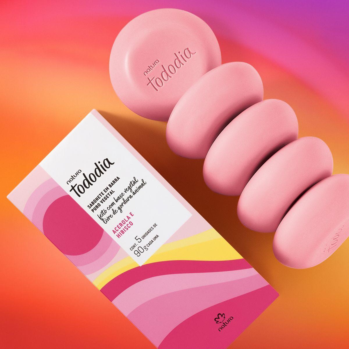 Natura - Jabon En Barra Tododia Acerola E Hibisco Mcboutique-3