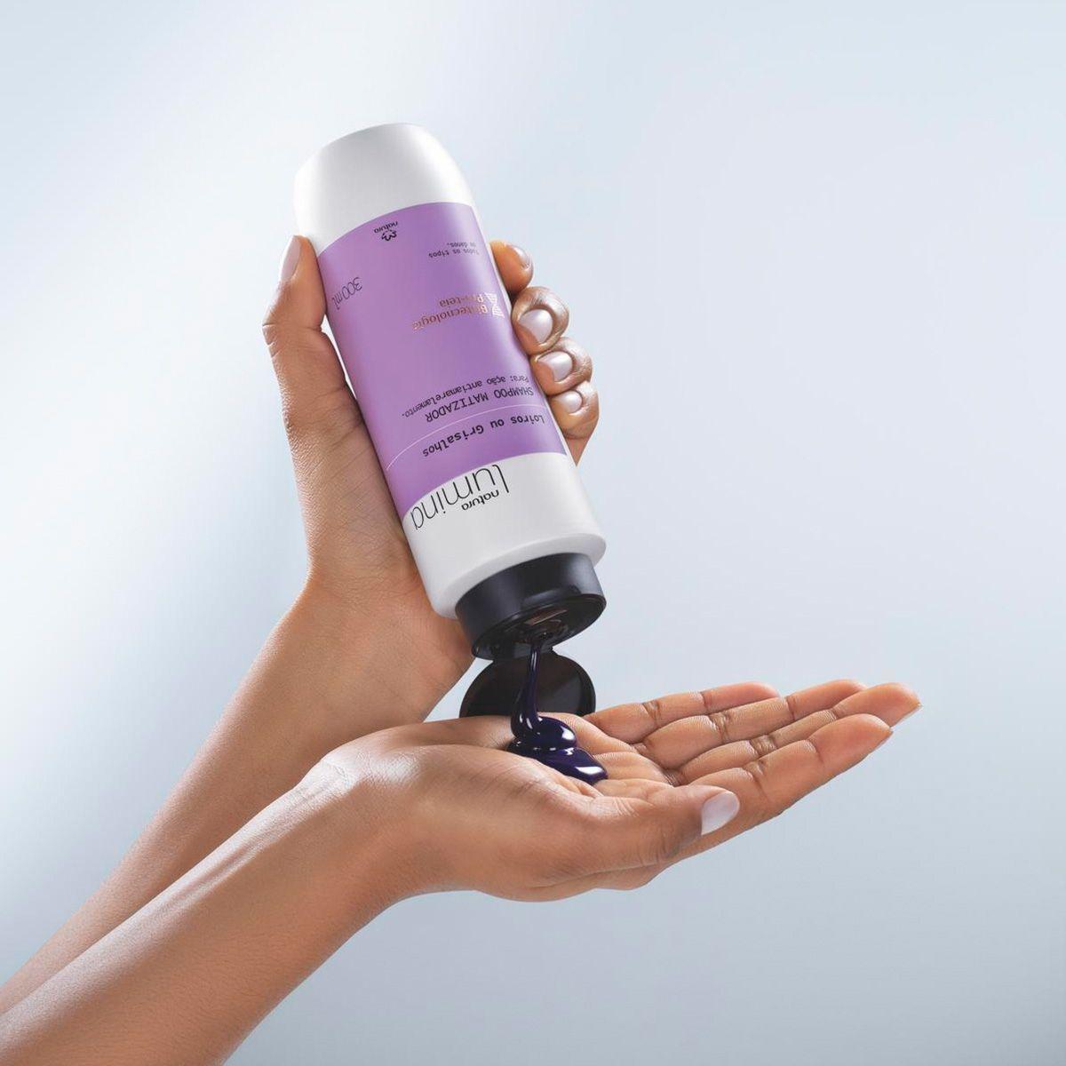 Natura Shampoo Matizador Lumina 300ml Mcboutique-4