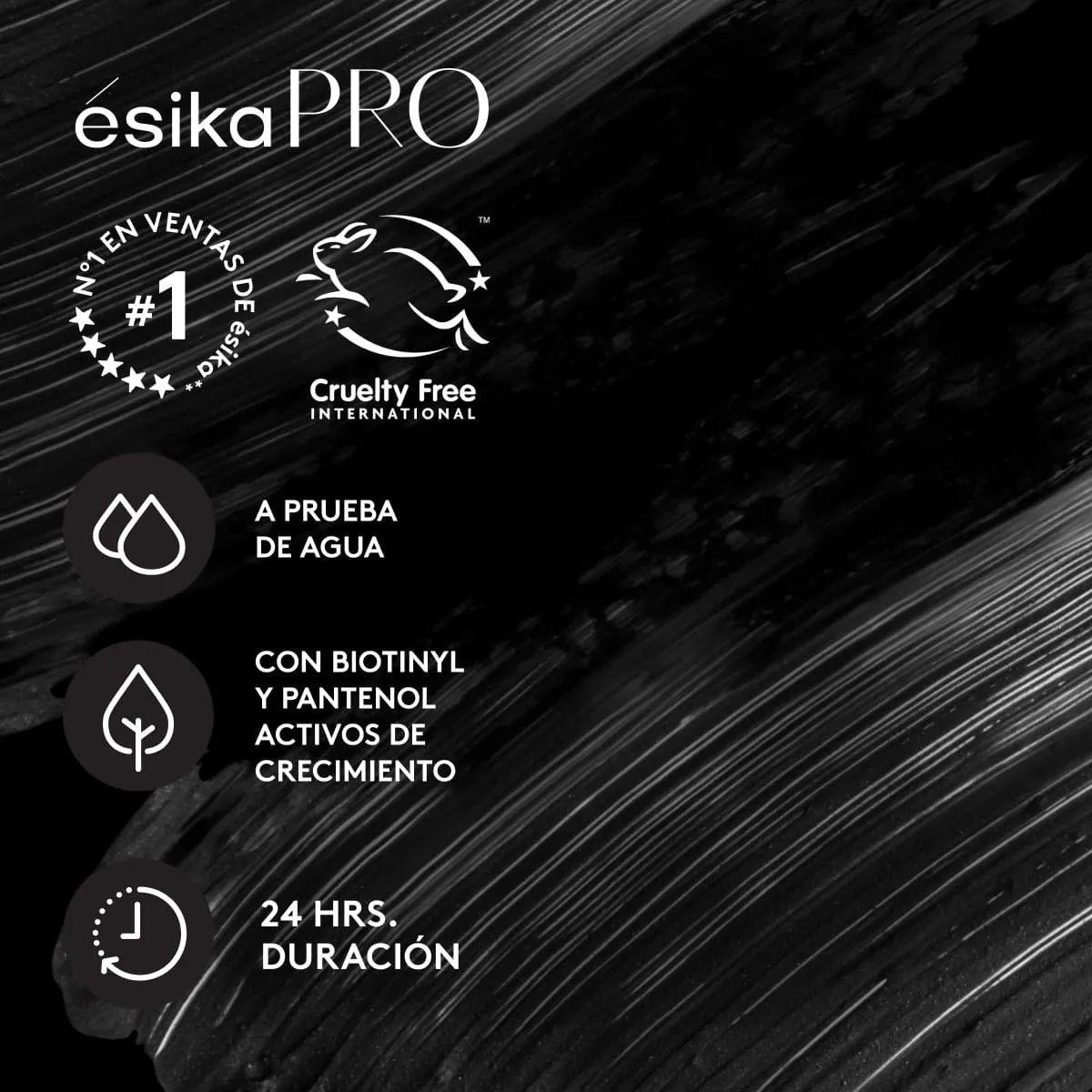 Máscara De Pestañas Esika Mega Full Size Waterproof-4