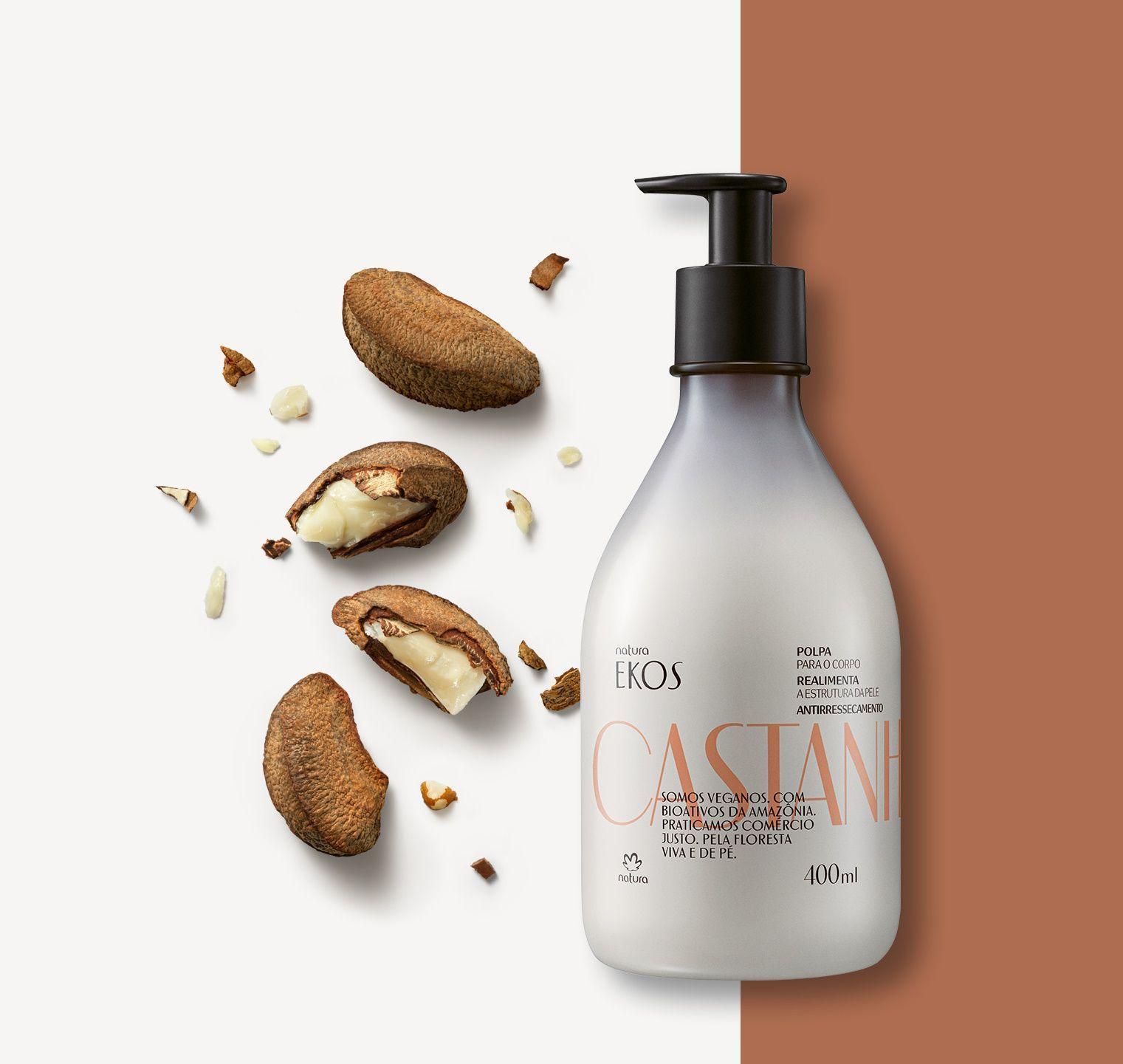 Natura Pulpa Hidratante Corporal Castaña Ekos 400ml-3