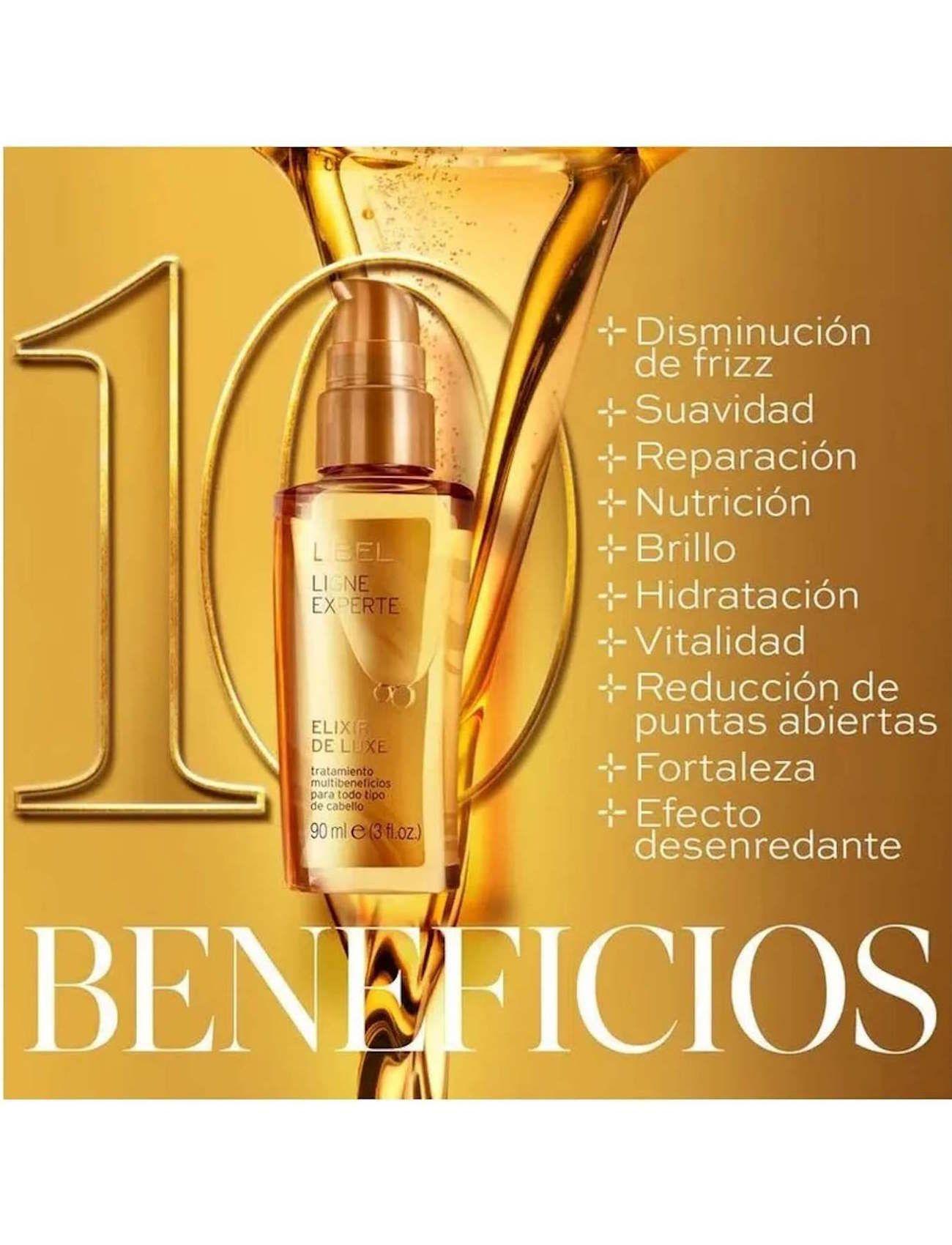 Elixir De Luxe Tratamiento Multibeneficios Para Cabello Lbel 90ML-2