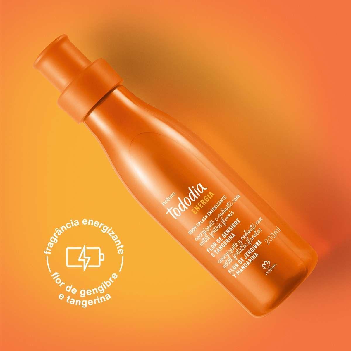 Natura Tododia Body Splash Flor Gengibre Y Mandarina 200ml-2