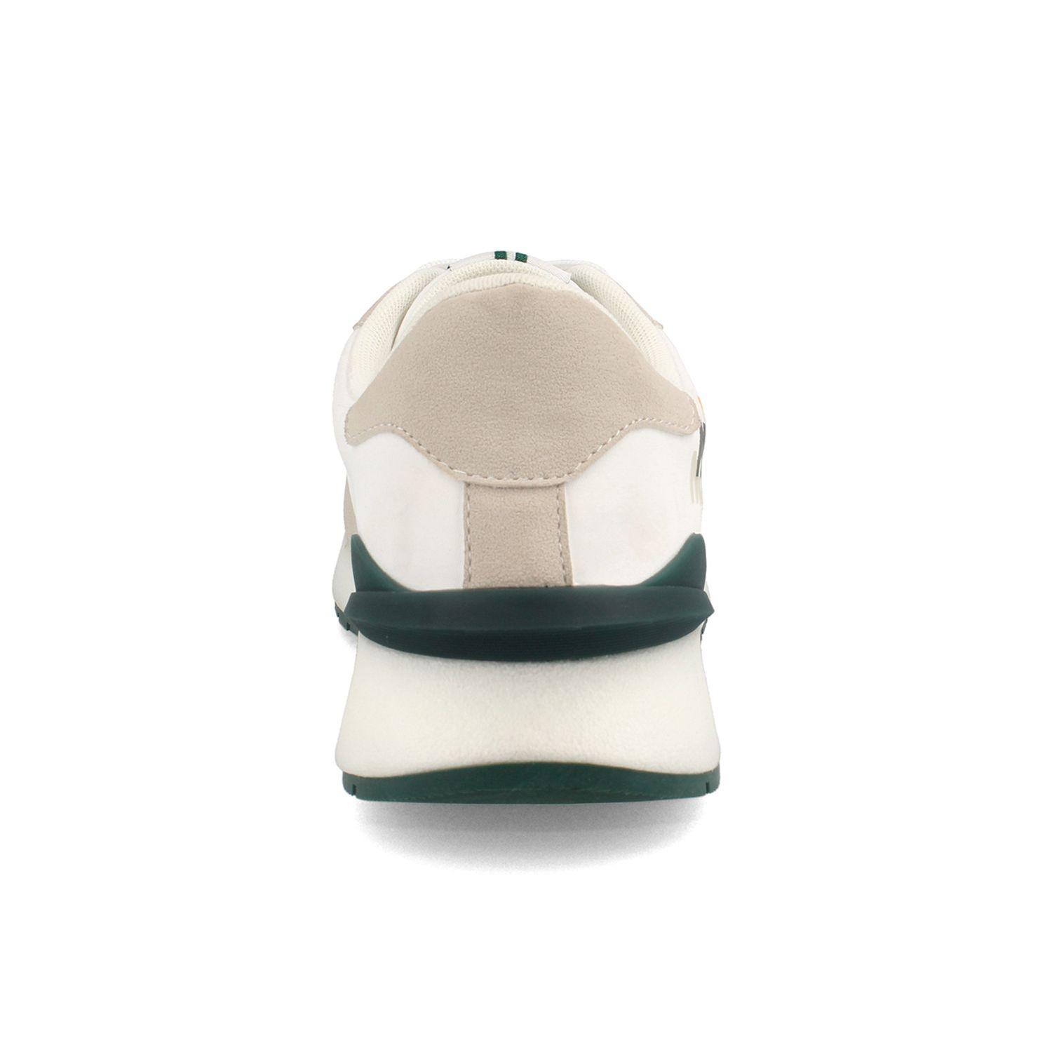 Zapatilla Hombre North Star Retronova Blanco-Verde-2