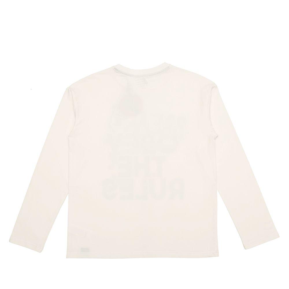 Polera Manga Larga Niño Bubblegummers Gaspar Crema-1