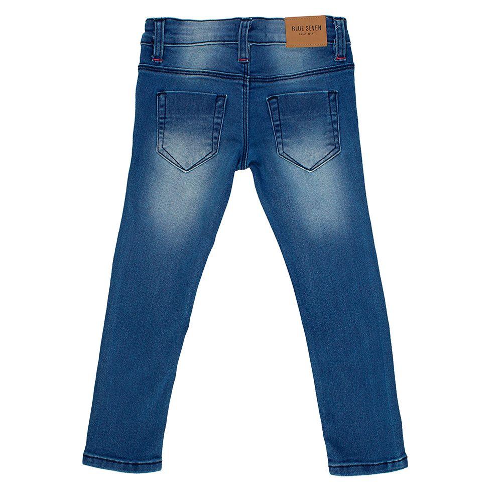 PANTALON JEANS NIÑA BUBBLEGUMMERS SPORTY AZUL-1