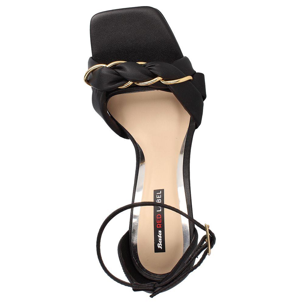 SANDALIA MUJER BATA RED LABEL SUKI NEGRO-5