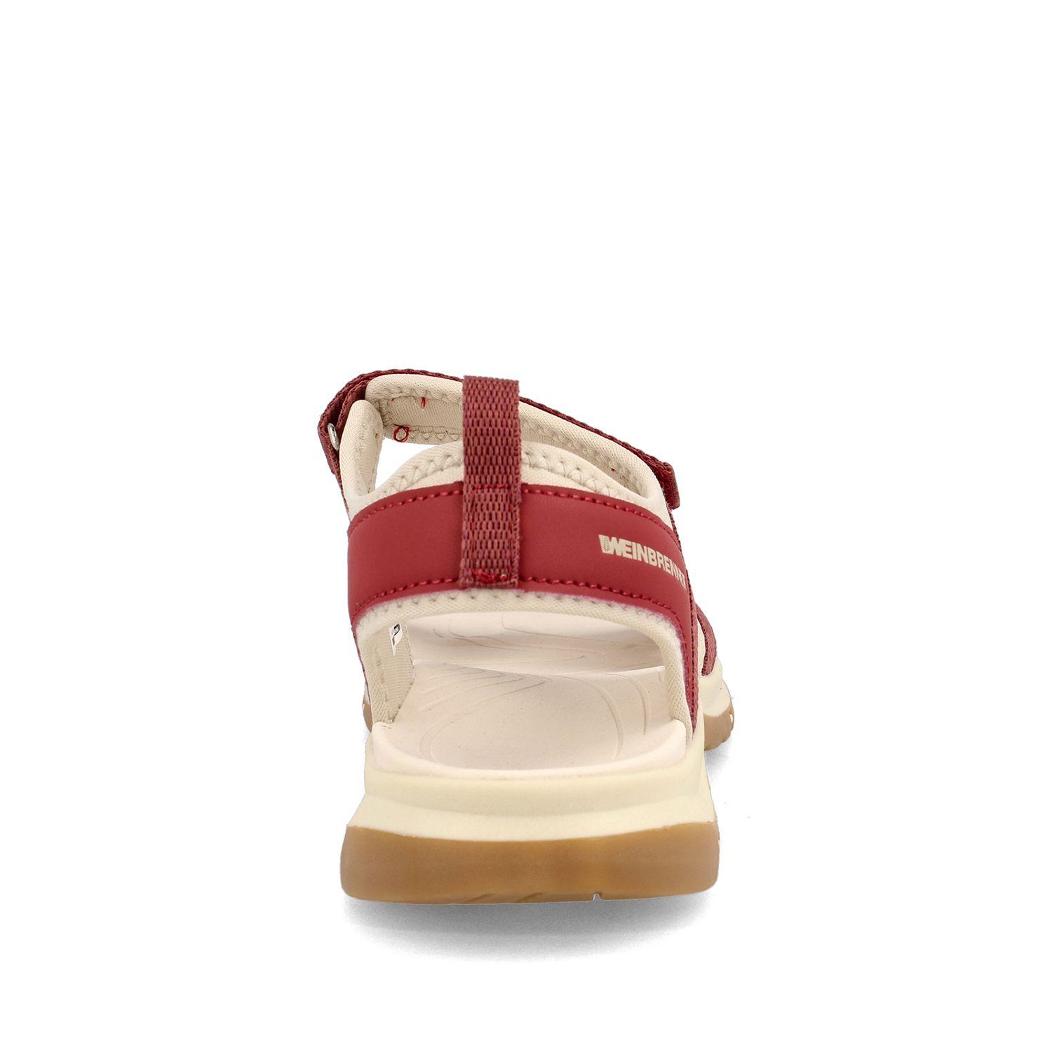 Sandalia Mujer Weinbrenner Doha Burdeo-2