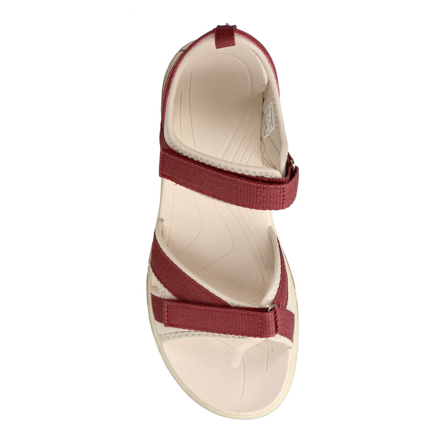 Sandalia Mujer Weinbrenner Doha Burdeo-3