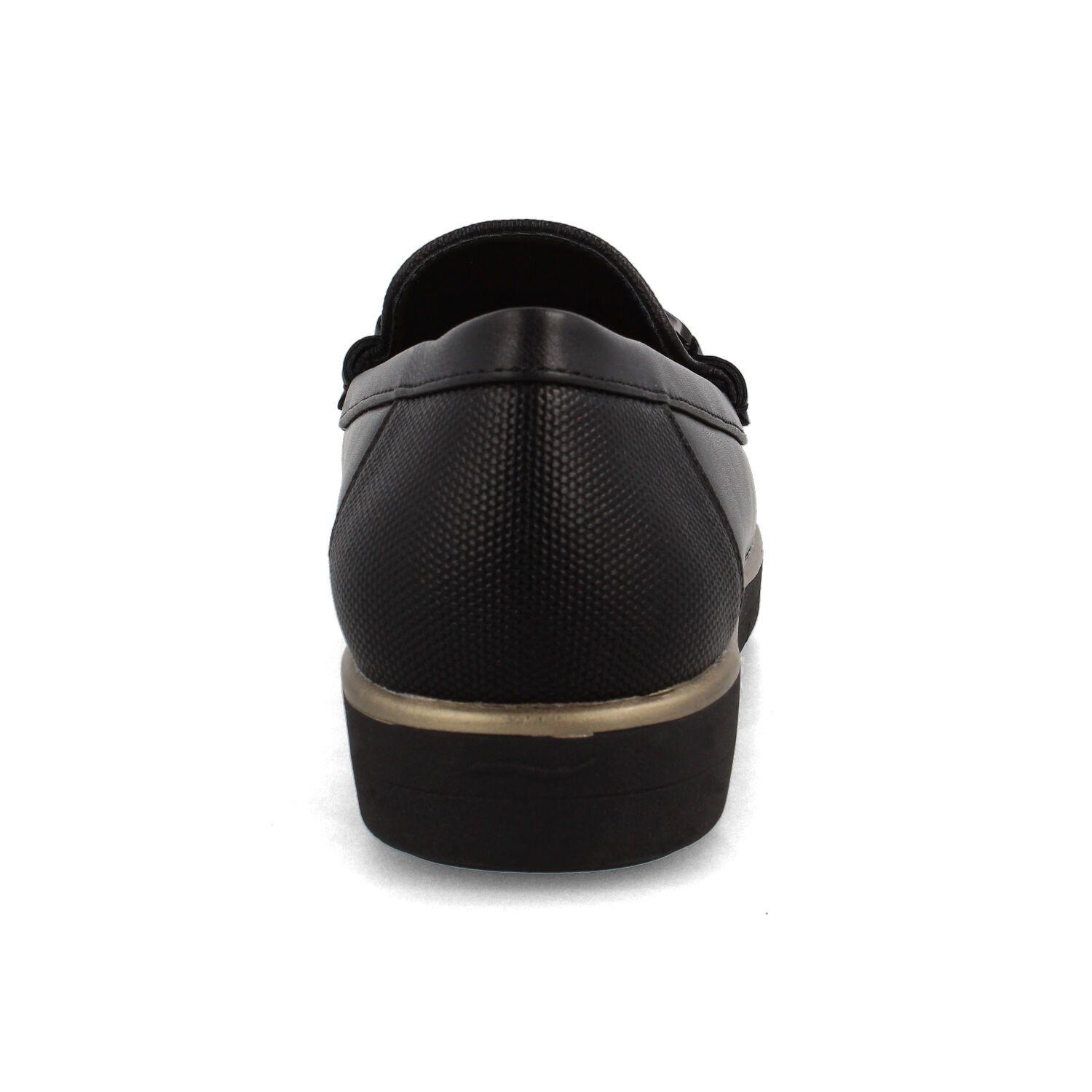 Mocasin Mujer Bata Flipi Negro-2