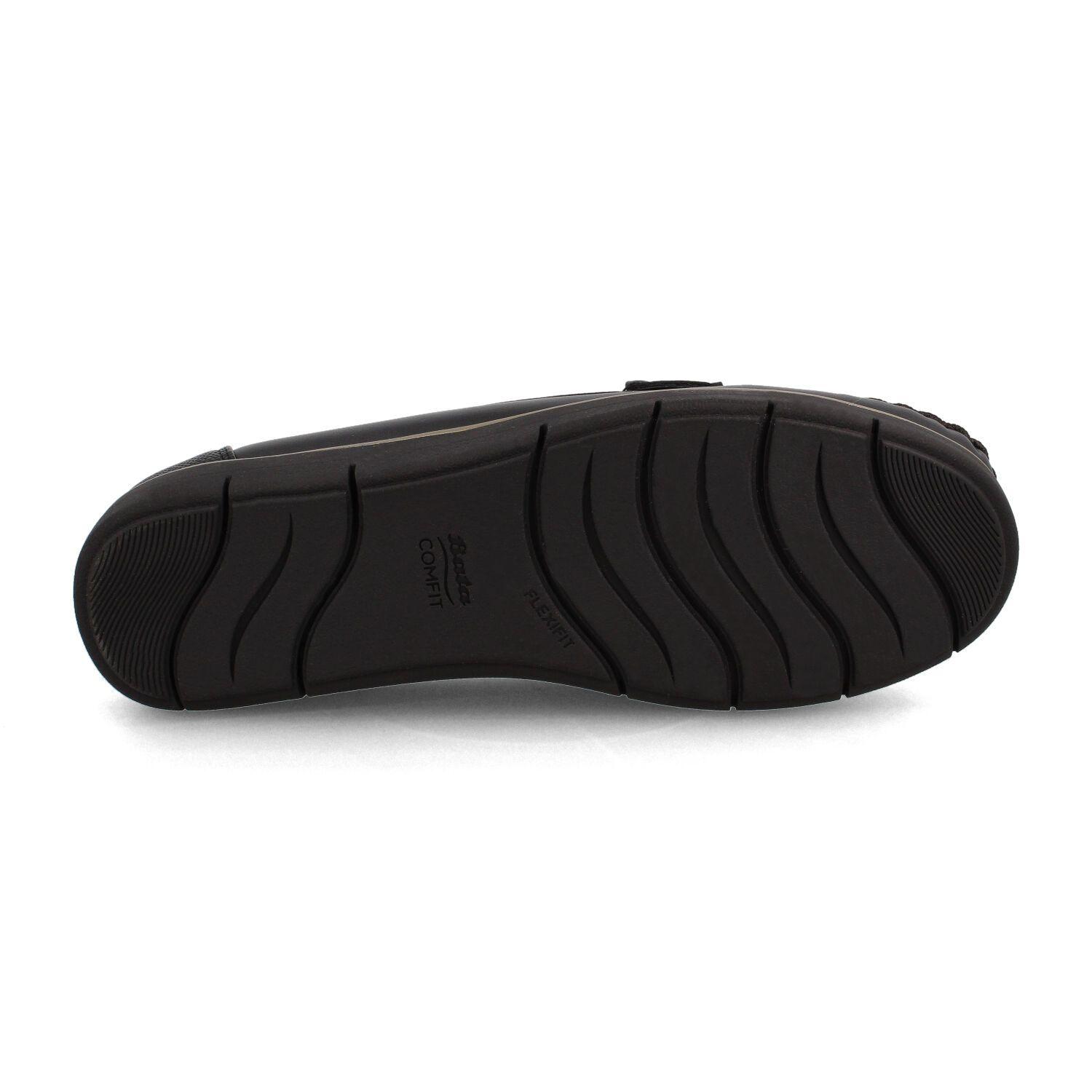 Mocasin Mujer Bata Flipi Negro-4