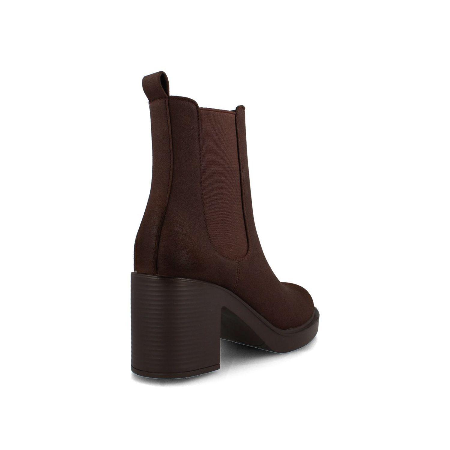 Botín Mujer Bata Kaus Café-2