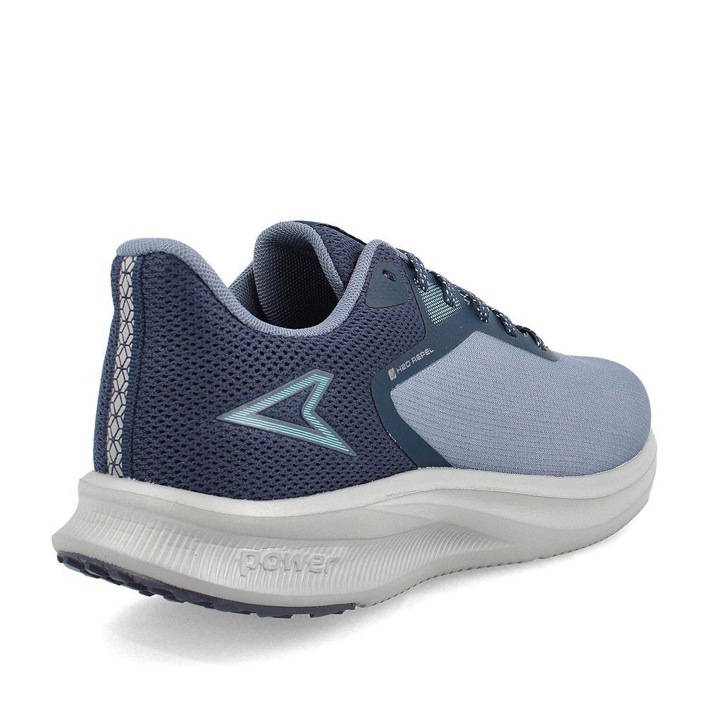 Zapatilla  Mujer Power Harrow Racer Sc Repel Gris-3