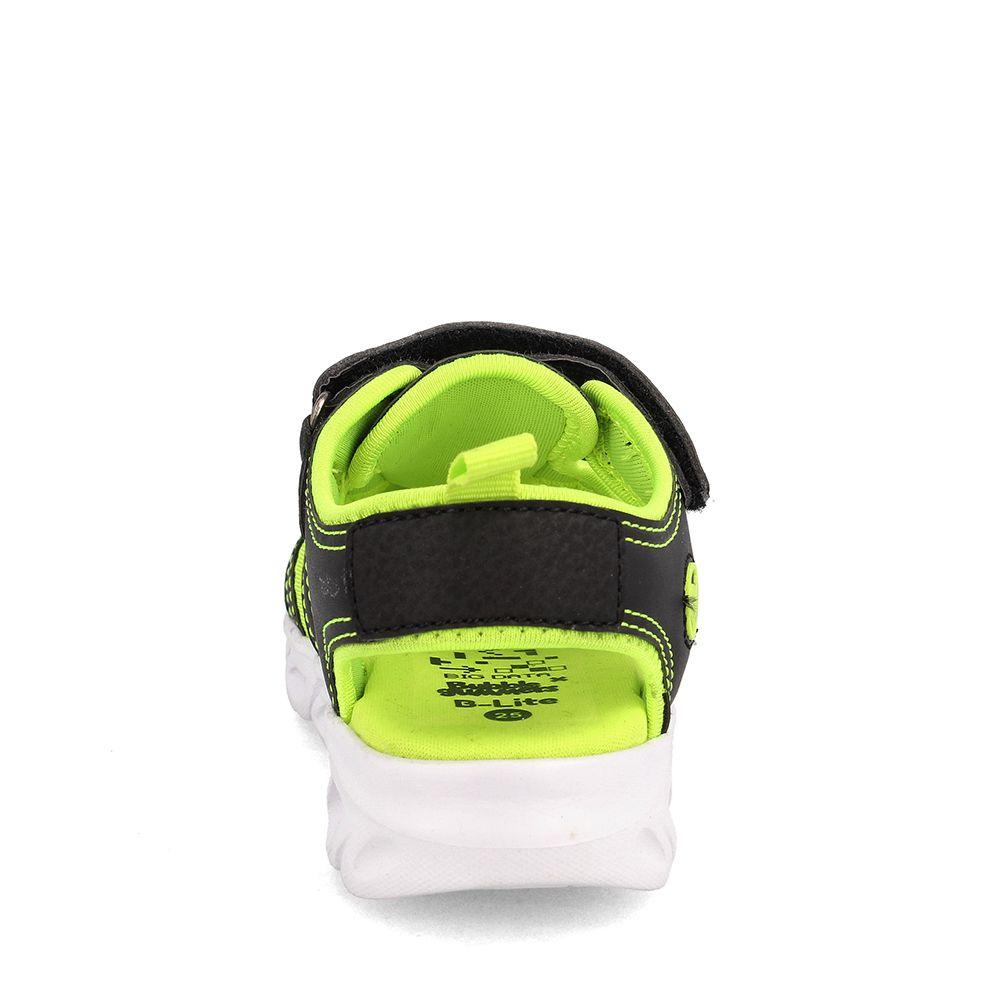 SANDALIA NIÑO BUBBLEGUMMERS MANCORA NEGRO 26-29-1