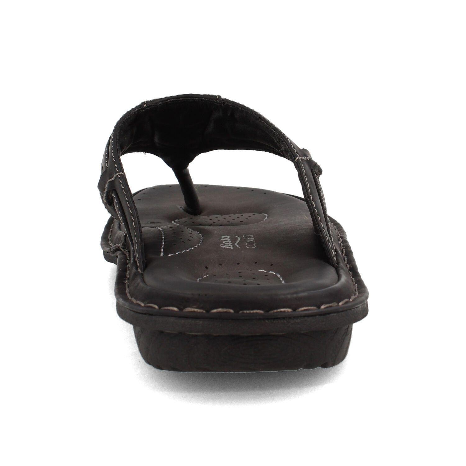 Sandalia Hombre Bata Caty Negro-2