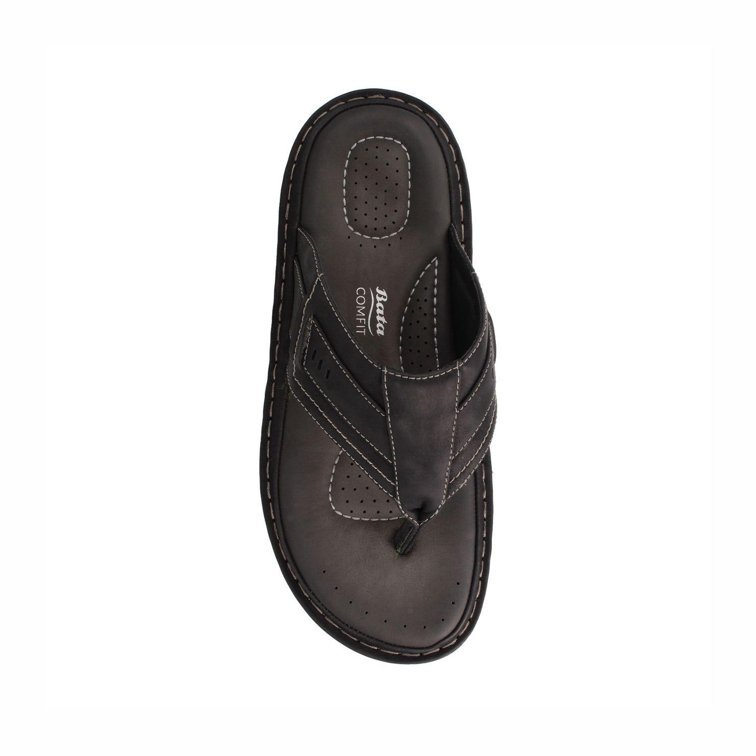 Sandalia Hombre Bata Caty Negro-3