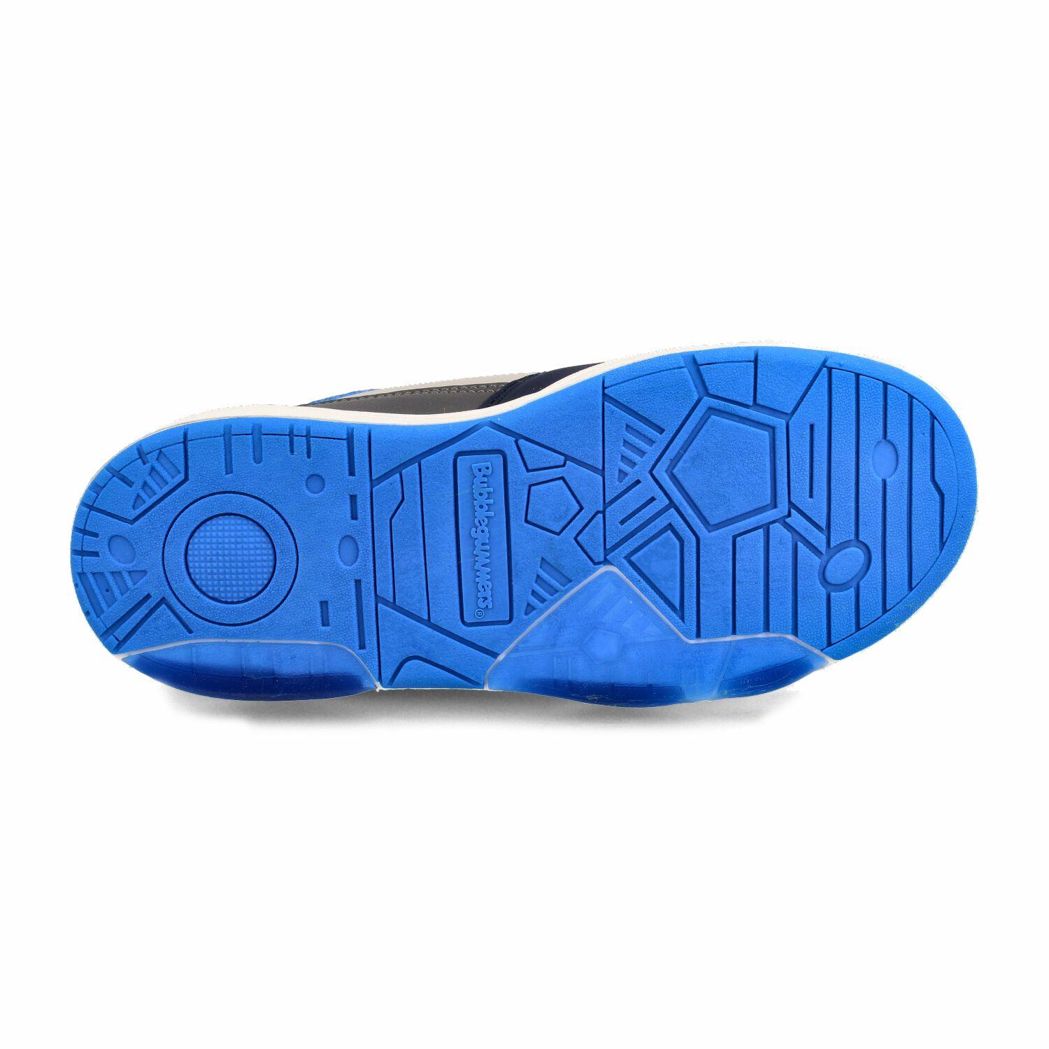 Zapatilla Niño Bubblegummers Drew Azul Marino - Gris-4