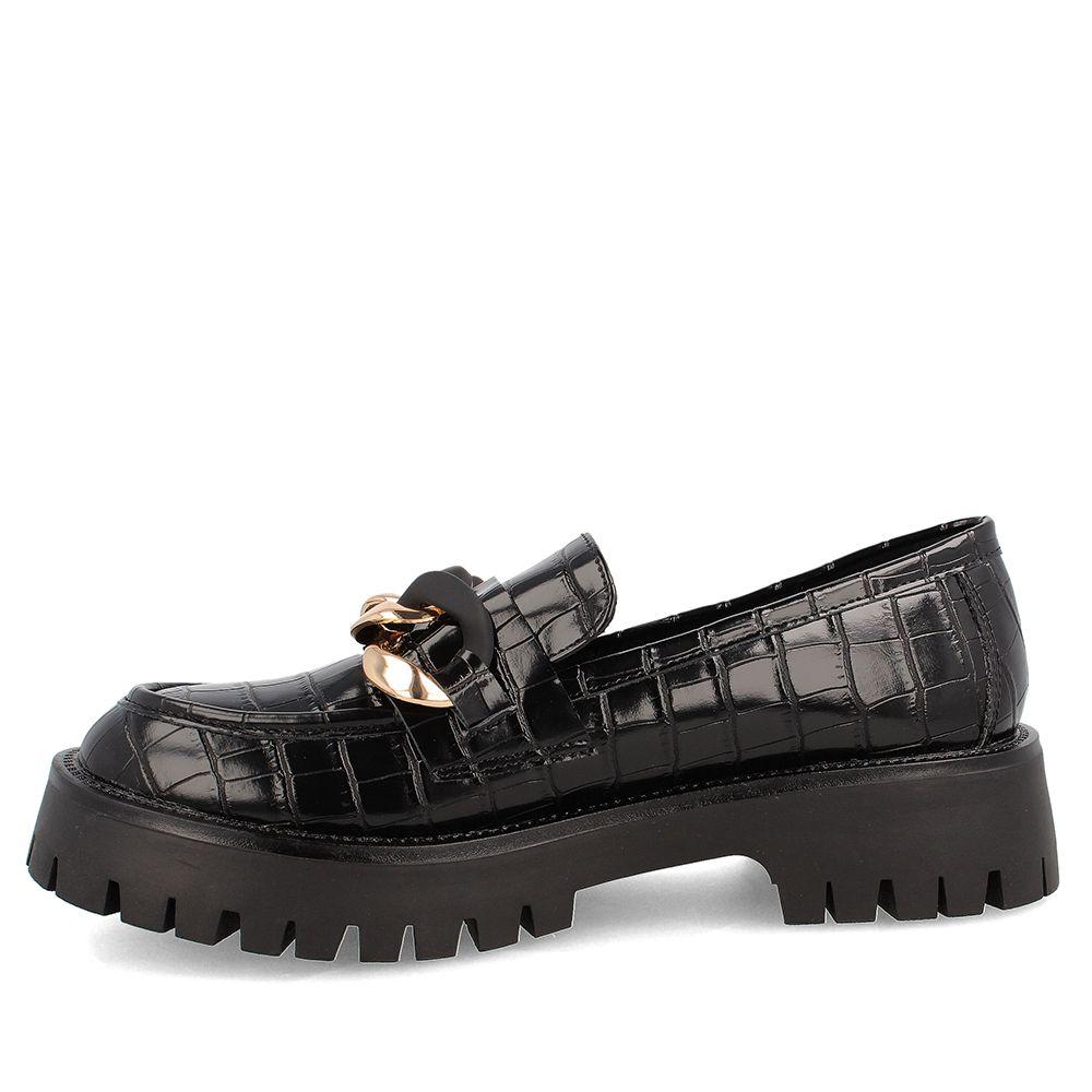 Mocasín Mujer Bata Red Label Fatima Negro-1