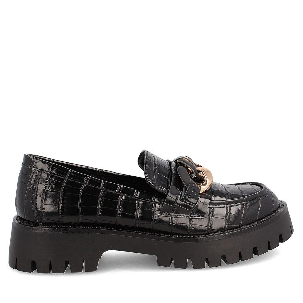Mocasín Mujer Bata Red Label Fatima Negro-4