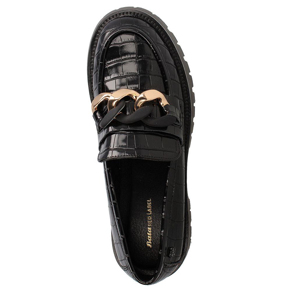 Mocasín Mujer Bata Red Label Fatima Negro-5