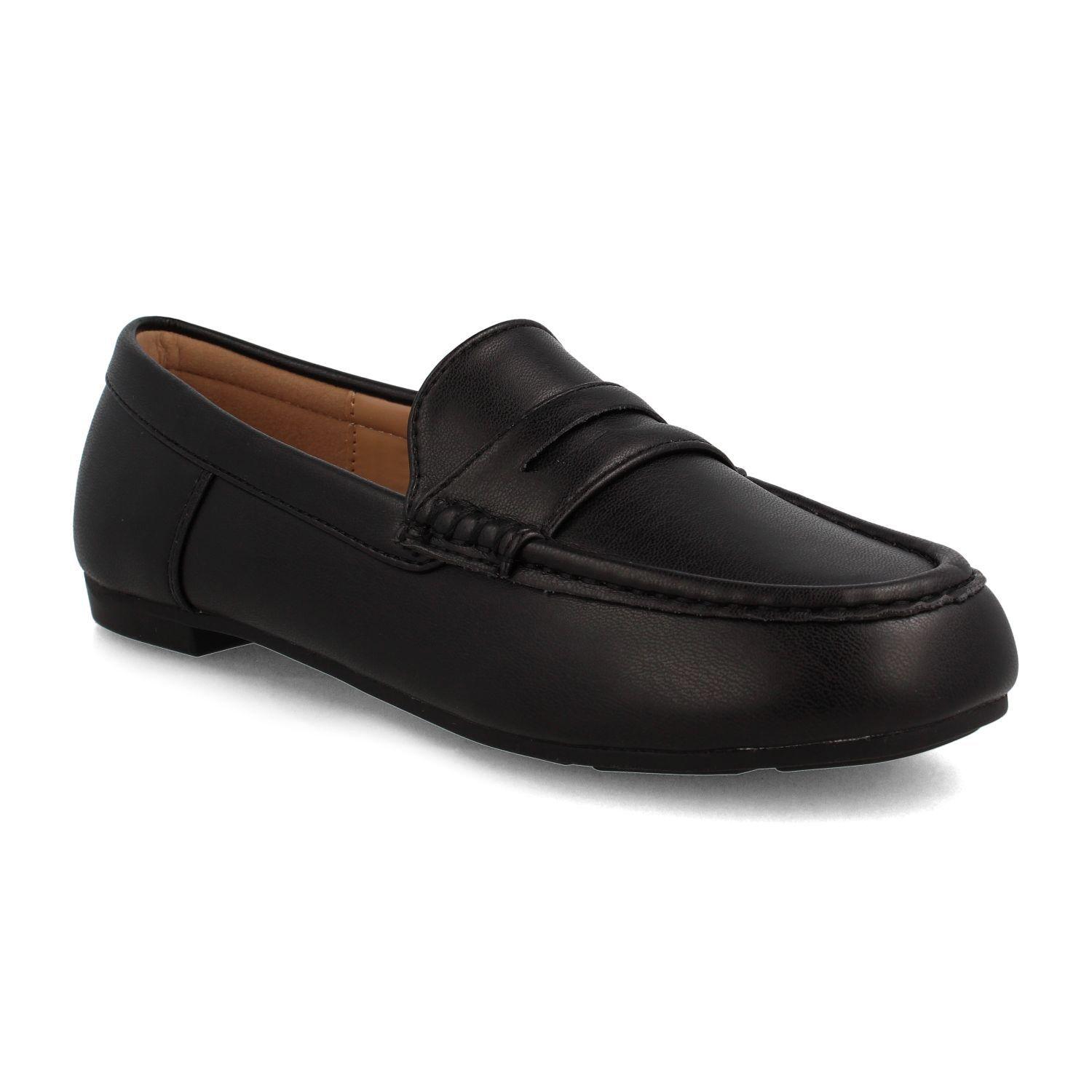 Mocasines Mujer Bata Virginia Negro-1