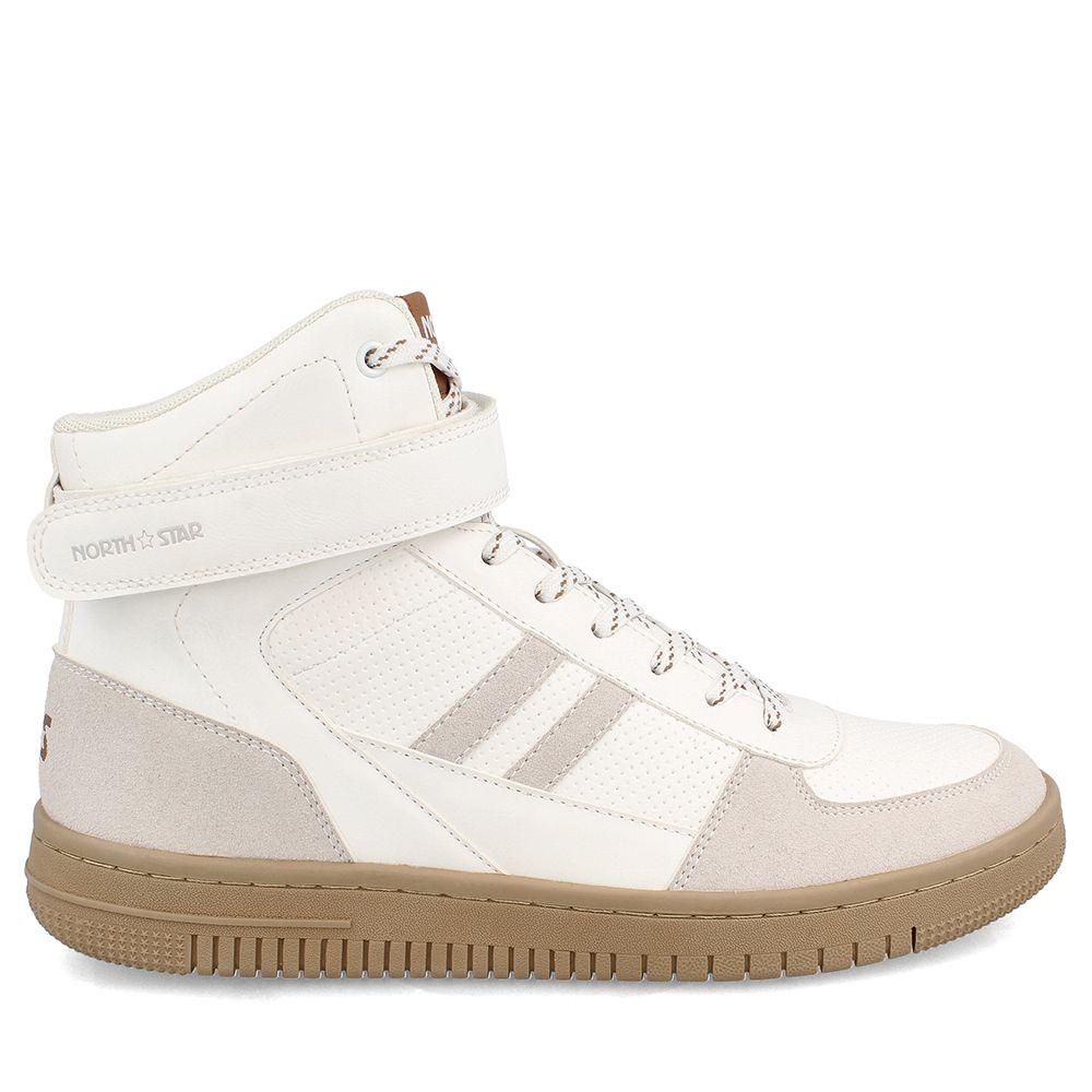 ZAPATILLA HOMBRE NORTH STAR TANK BLANCO BEIGE-4