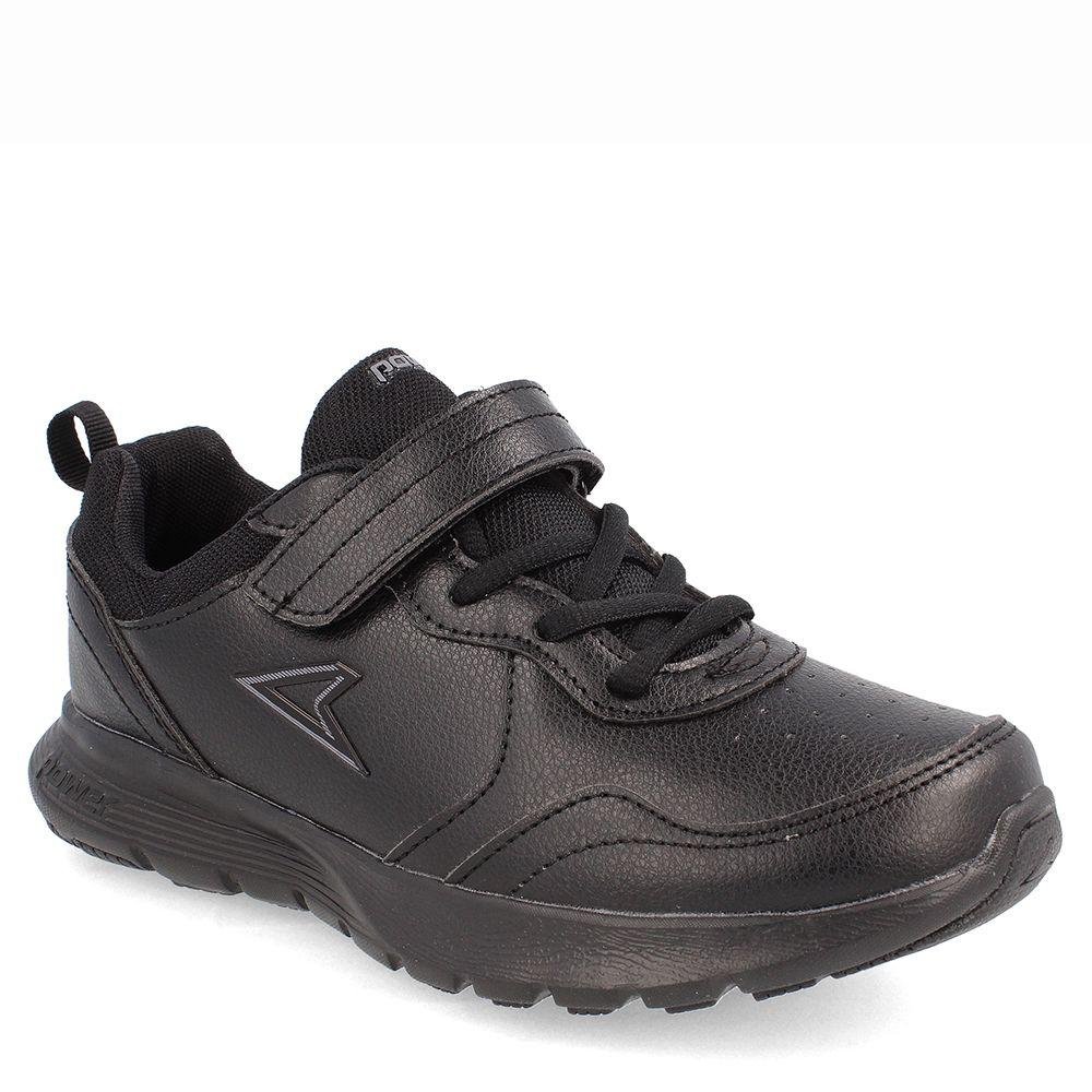 Zapatilla Escolar Unisex Power Wave Accent Negro-0