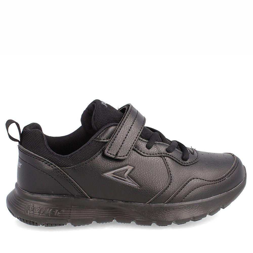 Zapatilla Escolar Unisex Power Wave Accent Negro-8