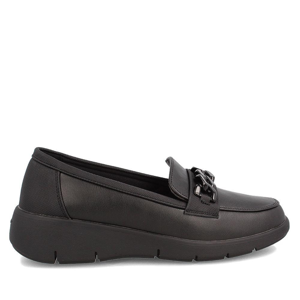 Mocasin Mujer Bata Fiona Negro II-4