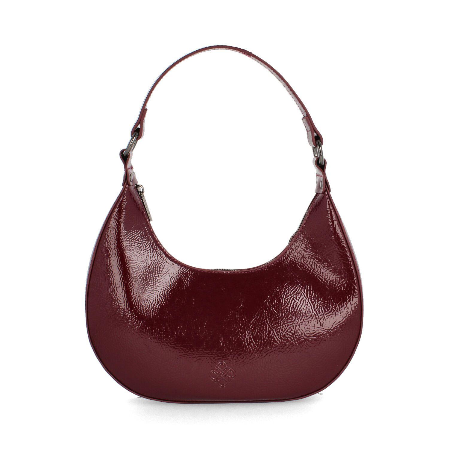 Cartera Mujer Bata Prada Burdeo-0