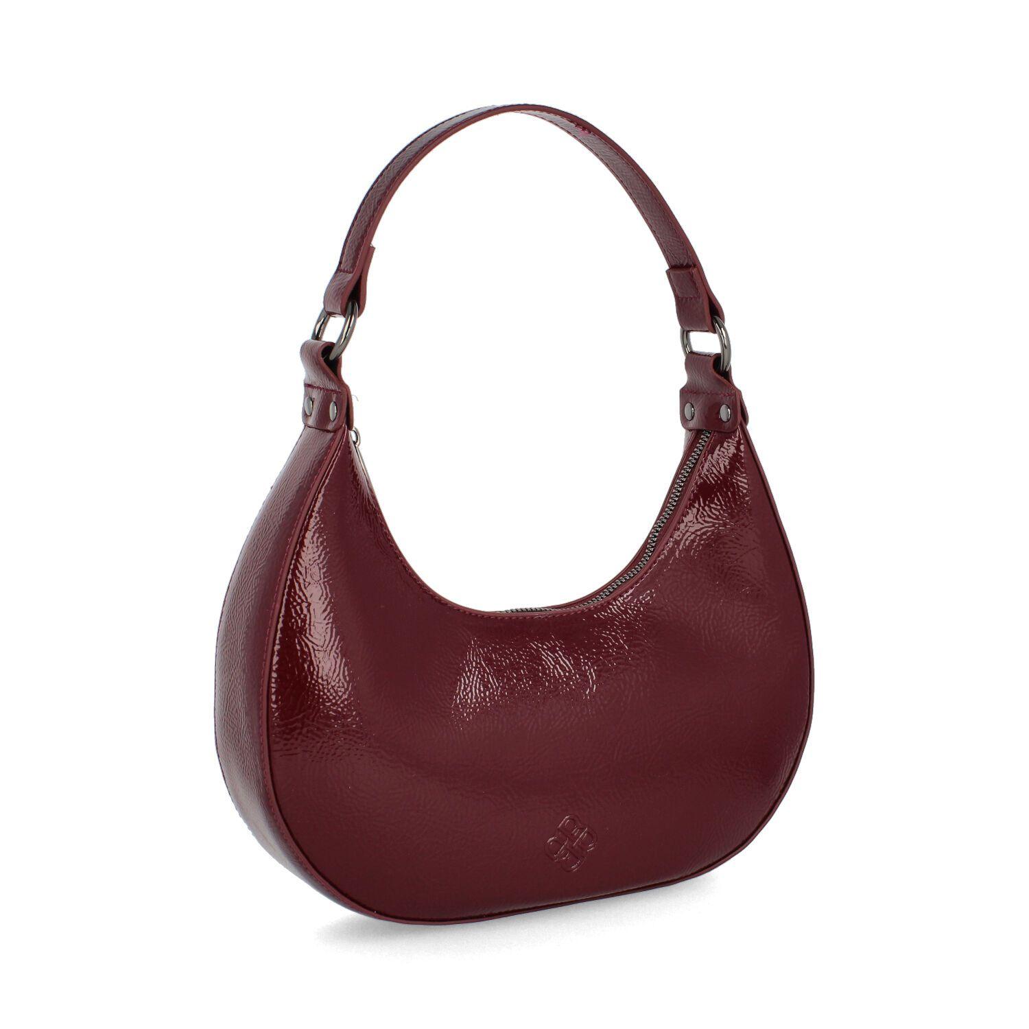 Cartera Mujer Bata Prada Burdeo-1