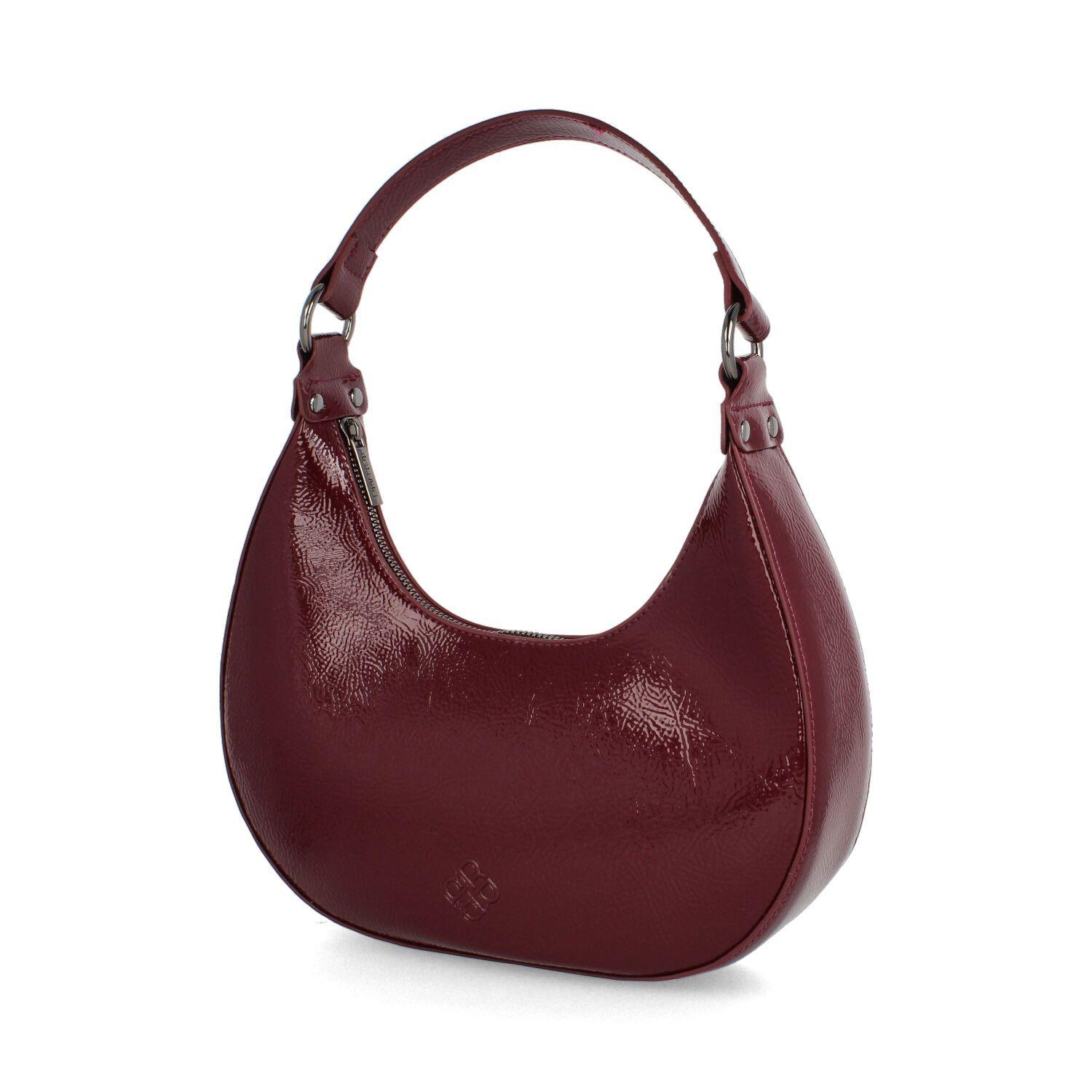 Cartera Mujer Bata Prada Burdeo-3