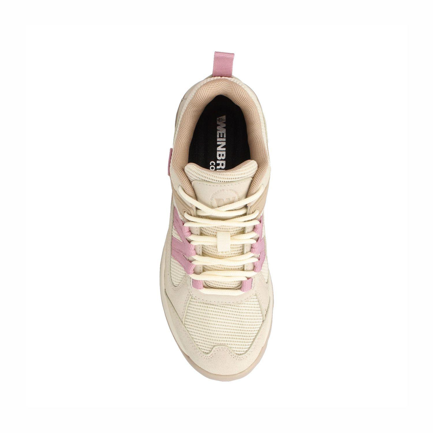 Zapatilla Mujer Weinbrenner Talami Robson Beige-3