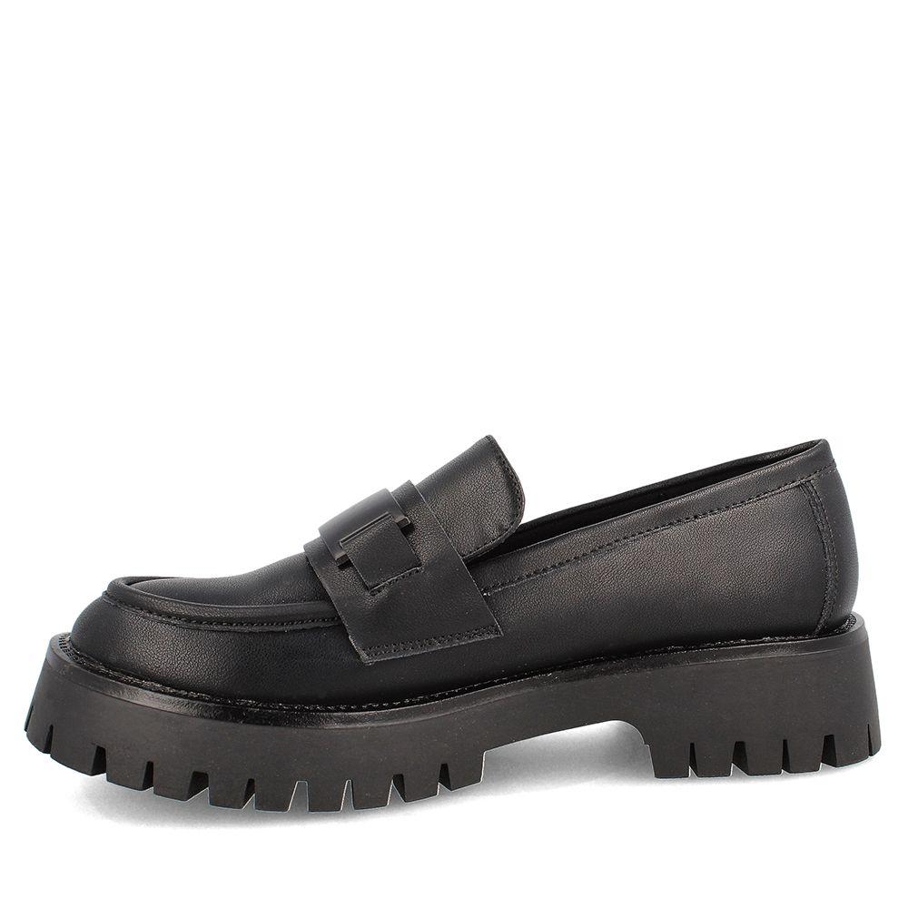 Mocasin Mujer Bata Fatima Negro-1