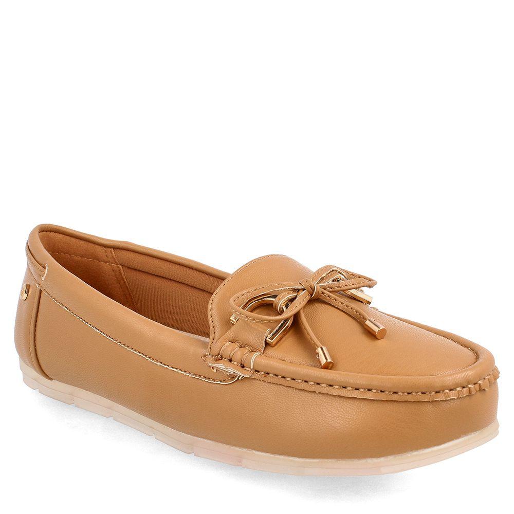 MOCASIN MUJER BATA MICAELA CAMELLO-0