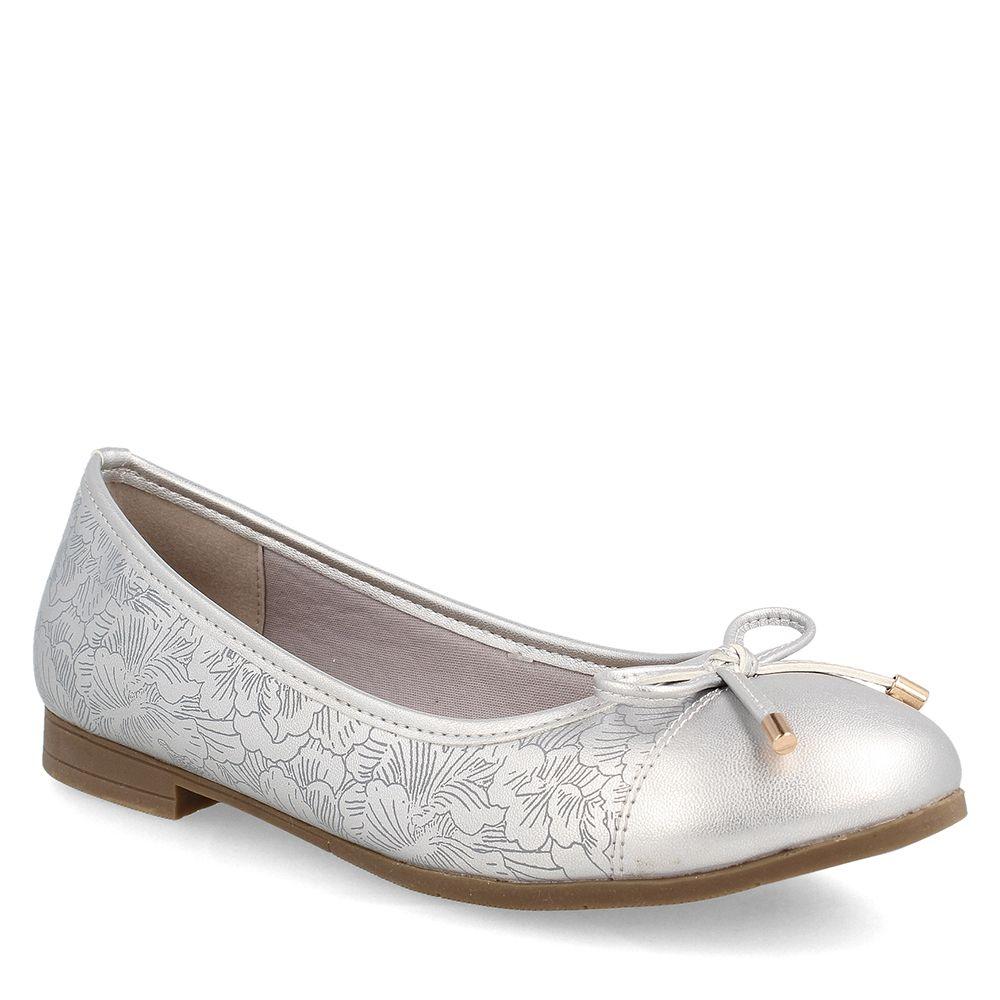 BALLERINA MUJER BATA COMFIT CLAUDINE PLATEADO-0