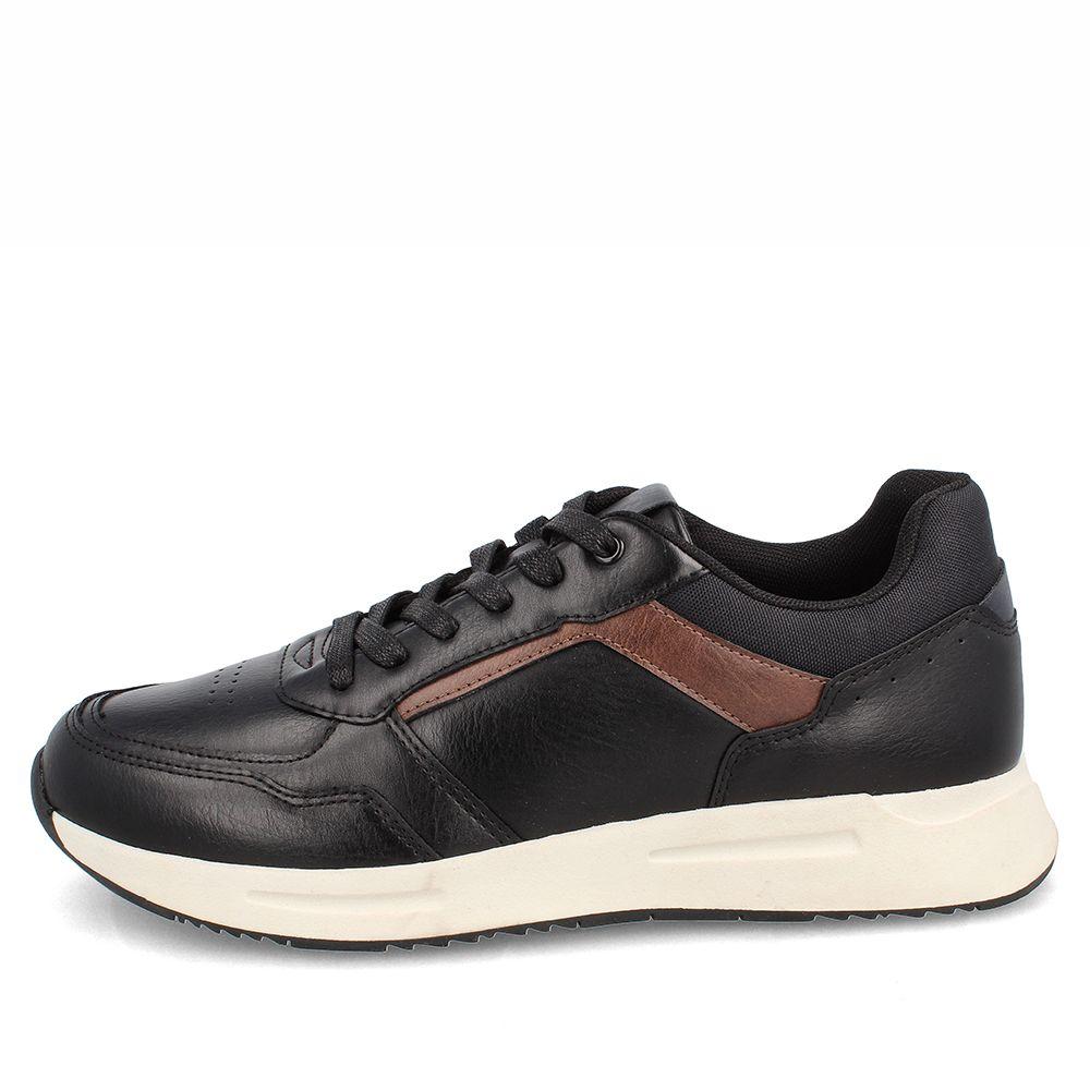 Zapatilla Hombre Bata Calcuta Negro-1